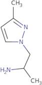 1-(3-Methyl-1H-pyrazol-1-yl)propan-2-amine