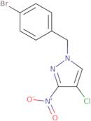 1-(4-Bromobenzyl)-4-chloro-3-nitro-1H-pyrazole