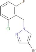 4-Bromo-1-(2-chloro-6-fluorobenzyl)-1H-pyrazole