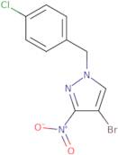 4-Bromo-1-(4-chloro-benzyl)-3-nitro-1H-pyrazole