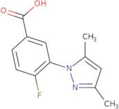 3-(3,5-Dimethyl-pyrazol-1-yl)-4-fluoro-benzoic acid