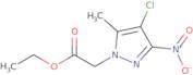 (4-Chloro-5-methyl-3-nitro-pyrazol-1-yl)-acetic acid ethyl ester