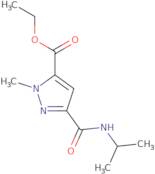 Ethyl 3-[(isopropylamino)carbonyl]-1-methyl-1H-pyrazole-5-carboxylate