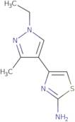 4-(1-Ethyl-3-methyl-1H-pyrazol-4-yl)-1,3-thiazol-2-amine