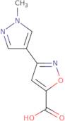 3-(1-Methyl-1H-pyrazol-4-yl)-isoxazole-5-carboxylic acid