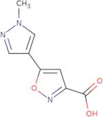 5-(1-Methyl-1H-pyrazol-4-yl)-isoxazole-3-carboxylic acid