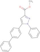 Methyl 5-biphenyl-4-yl-1-phenyl-1H-pyrazole-3-carboxylate