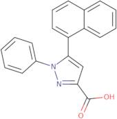 5-Naphth-1-yl-1-phenyl-1H-pyrazole-3-carboxylic acid