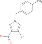 4-Bromo-1-(4-methyl-benzyl)-3-nitro-1H-pyrazole