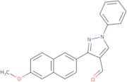 3-(6-Methoxynaphthalen-2-yl)-1-phenyl-1H-pyrazole-4-carbaldehyde