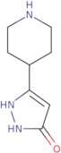 5-(4-Piperidinyl)-1,2-dihydropyrazol-3-one