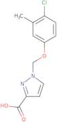 1-(4-Chloro-3-methylphenoxymethyl)-1H-pyrazole-3-carboxylic acid