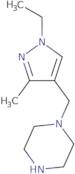 1-[(1-Ethyl-3-methyl-1H-pyrazol-4-yl)methyl]piperazine