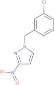 1-[(3-Chlorophenyl)methyl]-3-nitropyrazole