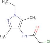 2-Chloro-N-(1-ethyl-3,5-dimethyl-1H-pyrazol-4-yl)acetamide