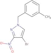 4-Bromo-1-(3-methyl-benzyl)-3-nitro-1H-pyrazole