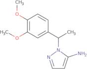 2-[1-(3,4-Dimethoxy-phenyl)-ethyl]-2H-pyrazol-3-ylamine