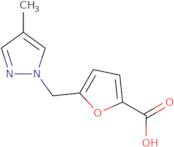 5-(4-Methyl-pyrazol-1-ylmethyl)-furan-2-carboxylic acid