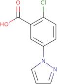 2-Chloro-5-(1H-pyrazol-1-yl)benzoic acid