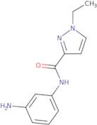 1-Ethyl-1H-pyrazole-3-carboxylic acid (3-amino-phenyl)-amide