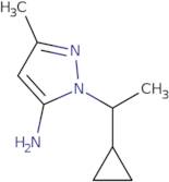 2-(1-Cyclopropyl-ethyl)-5-methyl-2H-pyrazol-3-ylamine