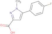 5-(4-Fluorophenyl)-1-methyl-1H-pyrazole-3-carboxylic acid