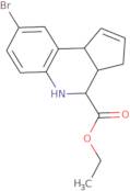 (3aR,4S,9bS)-Ethyl 8-bromo-3a,4,5,9b-tetrahydro-3H-cyclopenta[C]quinoline-4-carboxylate