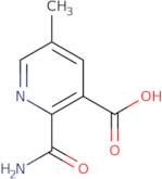 2-Carbamoyl-5-methylpyridine-3-carboxylic acid