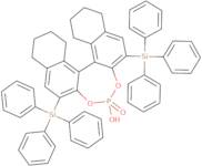 (11Br)-8,9,10,11,12,13,14,15-octahydro-4-hydroxy-2,6-bis(triphenylsilyl)-4-oxide-dinaphthodioxaphosphepin