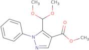 5-Dimethoxymethyl-1-phenyl-1H-pyrazole-4-carboxylic acid methyl ester