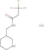 3,3,3-Trifluoro-N-(piperidin-3-ylmethyl)propanamide hydrochloride