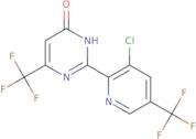 2-[3-Chloro-5-(trifluoromethyl)pyridin-2-yl]-6-(trifluoromethyl)pyrimidin-4-ol