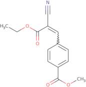 Methyl 4-(2-cyano-3-ethoxy-3-oxoprop-1-en-1-yl)benzoate