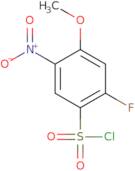 2-Fluoro-4-methoxy-5-nitrobenzene-1-sulfonyl chloride