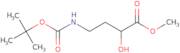 Methyl (2S)-4-{[(tert-butoxy)carbonyl]amino}-2-hydroxybutanoate