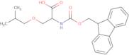 (2S)-2-({[(9H-Fluoren-9-yl)methoxy]carbonyl}amino)-3-(2-methylpropoxy)propanoic acid