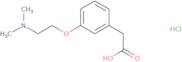 2-{3-[2-(Dimethylamino)ethoxy]phenyl}acetic acid hydrochloride