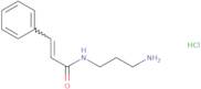 N-(3-Aminopropyl)-3-phenylprop-2-enamide hydrochloride