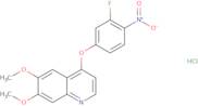 4-(3-Fluoro-4-nitrophenoxy)-6,7-dimethoxyquinoline hydrochloride