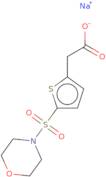 Sodium 2-[5-(morpholine-4-sulfonyl)thiophen-2-yl]acetate