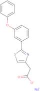 Sodium 2-[2-(3-phenoxyphenyl)-1,3-thiazol-4-yl]acetate