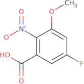 5-Fluoro-3-methoxy-2-nitrobenzoic acid