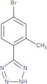 5-(4-Bromo-2-methylphenyl)-1H-tetrazole