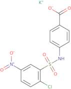 Potassium 4-(2-chloro-5-nitrobenzenesulfonamido)benzoate