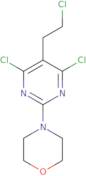 4-(4,6-Dichloro-5-(2-chloroethyl)pyrimidin-2-yl)morpholine