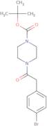 4-(4-BOC-piperazinocarbonylmethyl)-1-bromobenzene
