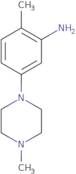 2-Methyl-5-(4-methyl-1-piperazinyl)aniline