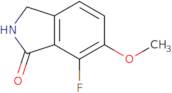 7-Fluoro-6-methoxy-2,3-dihydro-1H-isoindol-1-one
