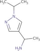 1-[1-(Propan-2-yl)-1H-pyrazol-4-yl]ethan-1-amine