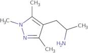 1-(Trimethyl-1H-pyrazol-4-yl)propan-2-amine